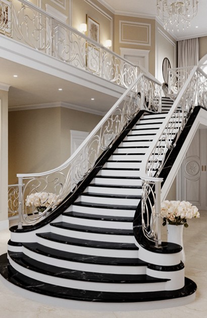 MARBLE STAIRS